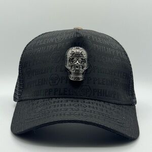 Philipp Plein Ice Skull Trucker Hat